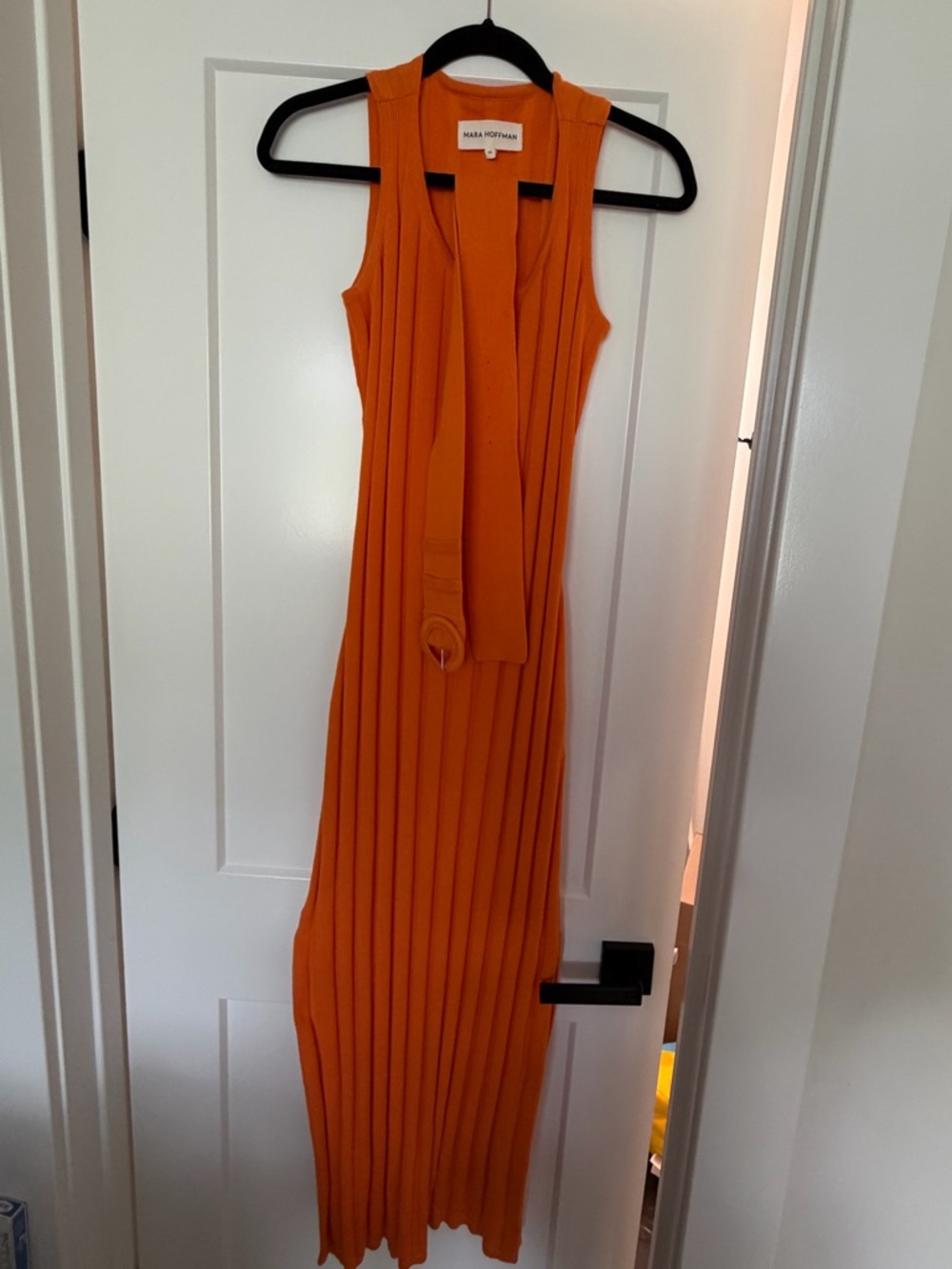 Mara Hoffman Orange Belted Midi